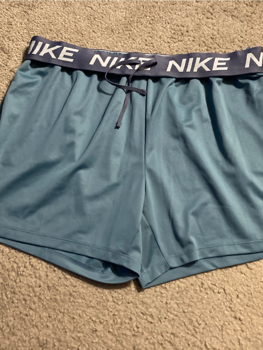 Women’s Active Pull-On Shorts in Dusty Blue Nike XL